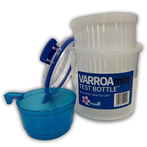 ceracell varroamite test bottle|Blythewood Bee Company Ceracell VarroaMite Test Bottle.